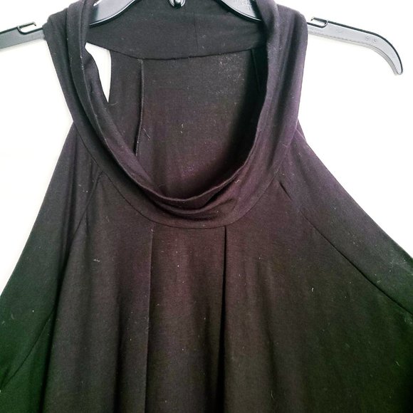 Theory Black Halter Neck Sleeveless Top - Picture 6 of 6